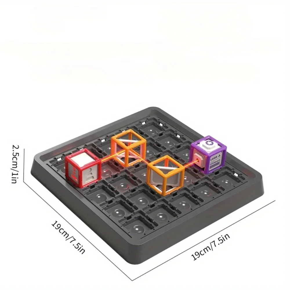 Board Game Qwirkle - Çocuklar için Lazer Labirenti İstifleme Eğitici