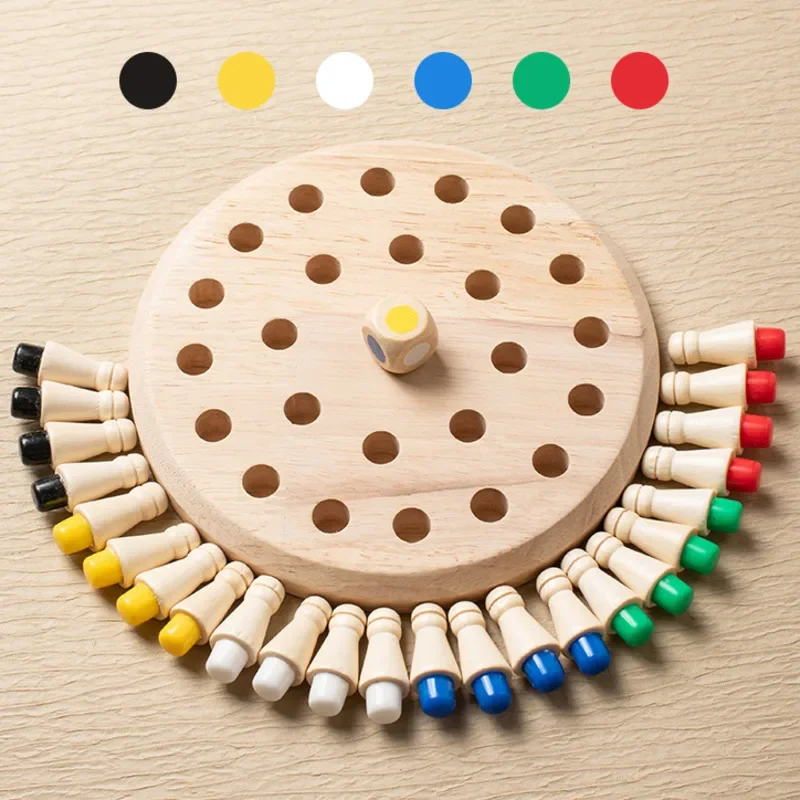 Board Game Of Life - 1 adet ahşap hafıza kibrit çubuğu