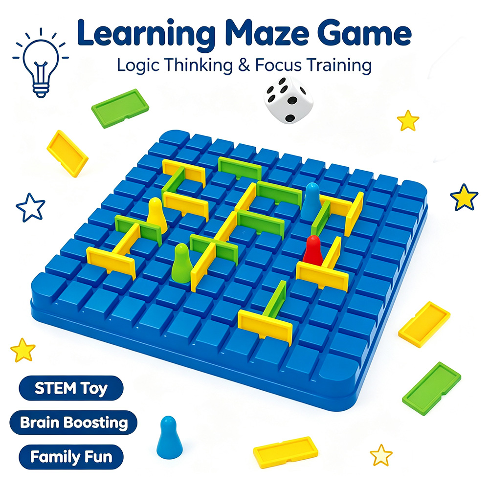 Board Game Qwirkle - Çarpışma Labirenti Engel Engelleme Stratejisi Masa