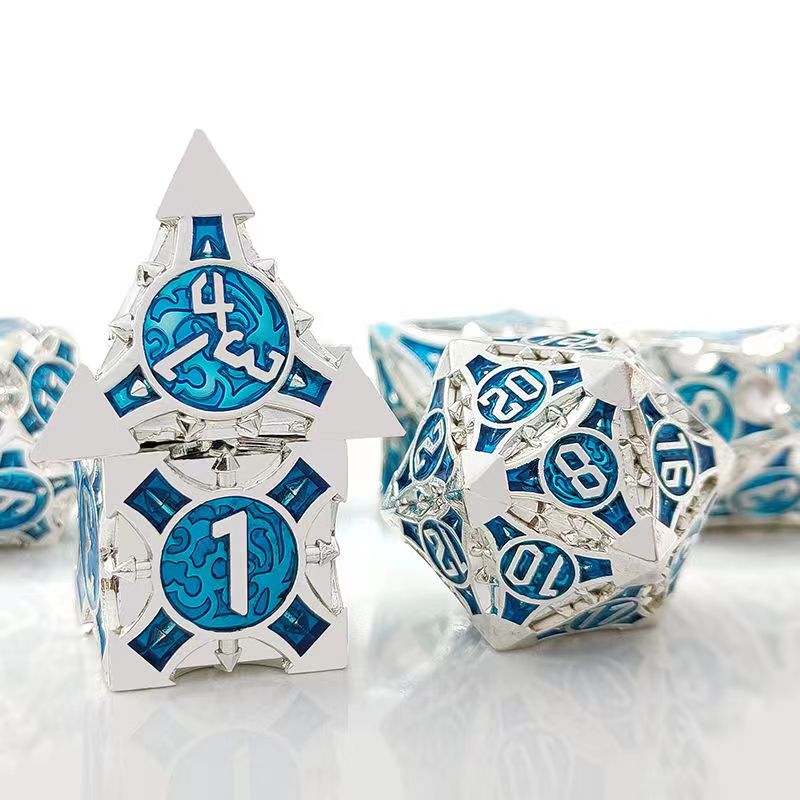 7 adet Cosplay D4-D20 DND piri - Board Game Dnd incelemesi ve fiyatı