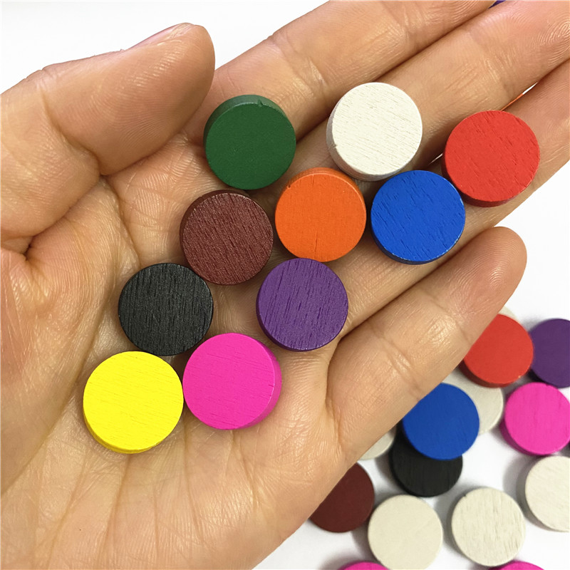 50 adet 15*5 MM 11 Renk Ahşap  - Board Game Economy incelemesi ve fiyatı