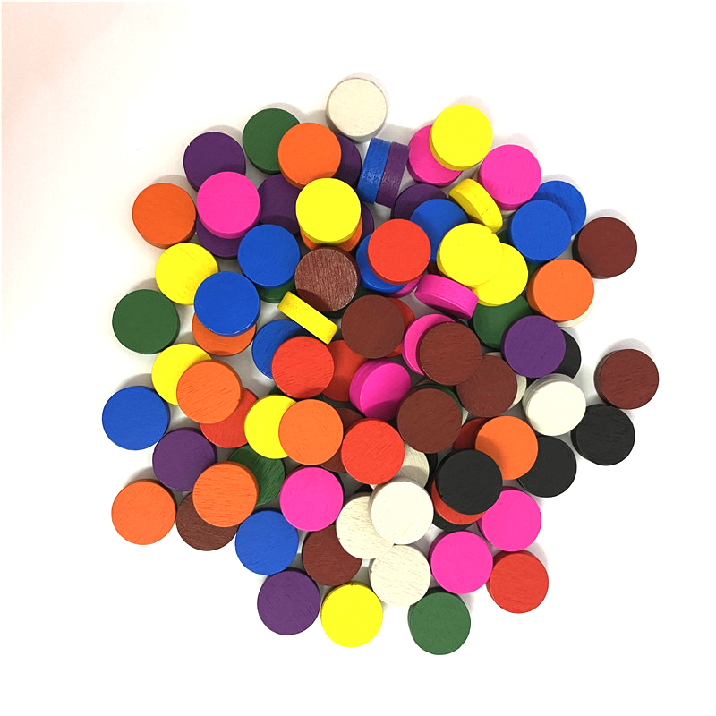 50 adet 15*5 MM 11 Renk Ahşap  - Board Game Economy incelemesi ve fiyatı