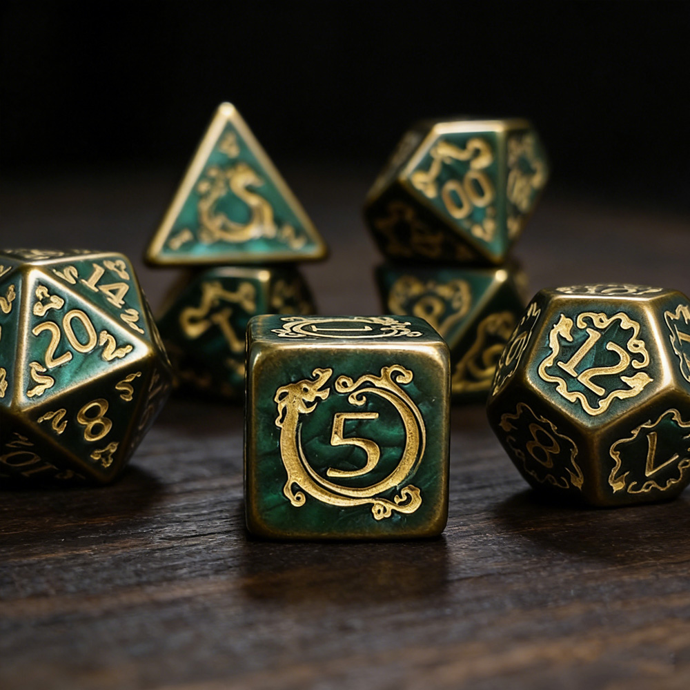 DND Zar 7 Adet/set Ejderha Des - Board Game Dnd incelemesi ve fiyatı