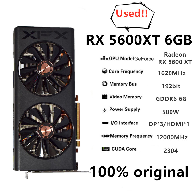 XFX Orijinal RX 5600XT 6G Oyun - Board Game Vr incelemesi ve fiyatı