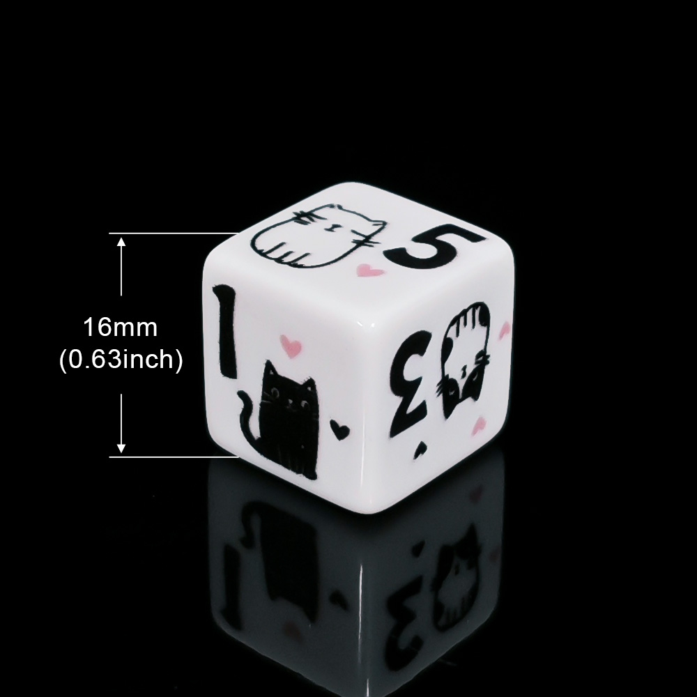 12'li Set 16mm Sevimli Kedi Za - Board Game Dnd incelemesi ve fiyatı