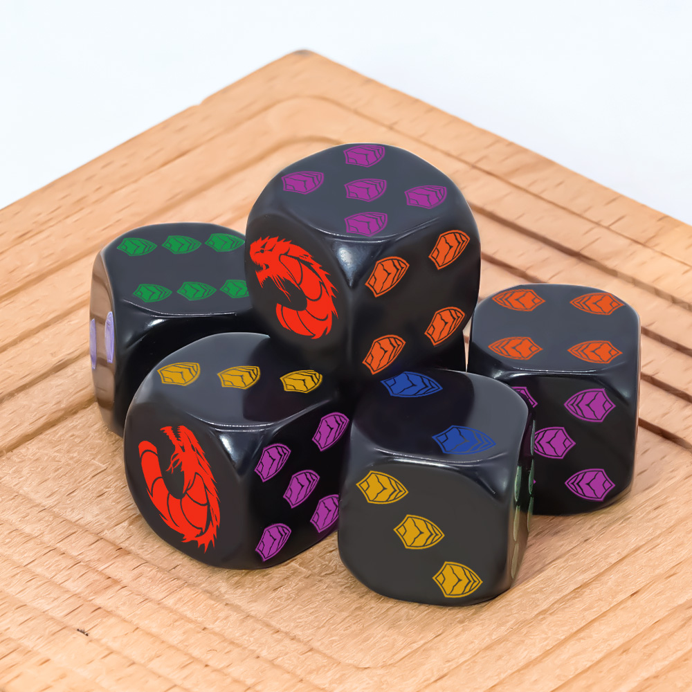 6 adet ejderha kalkanı Crest ç - Board Game Rpg incelemesi ve fiyatı
