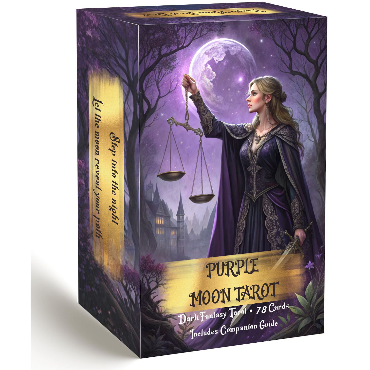 Mor Ay Tarot Kartları Destesi  - Board Game Oracle incelemesi ve fiyatı